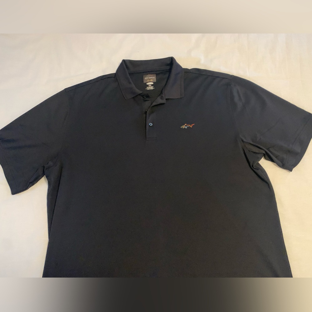 Greg Norman Collection Black Polo Shirt